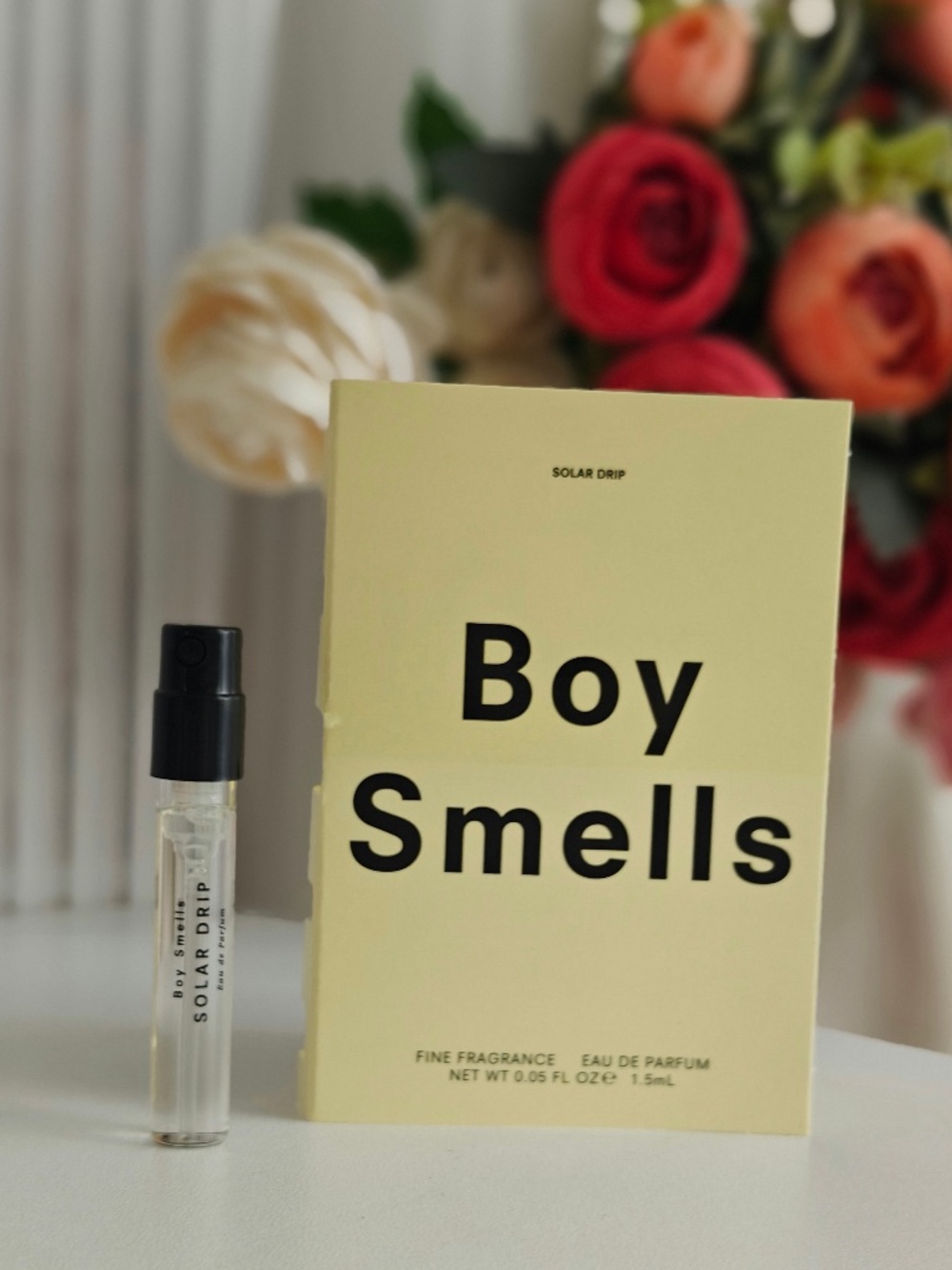 New Boy Smells Solar Drip edp Sample Spray 1.5 ml/ 0.05 oz